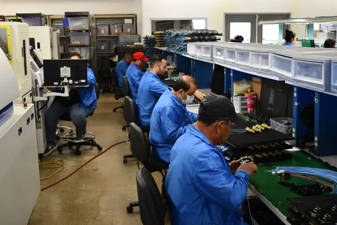 Hand assembly and inspection