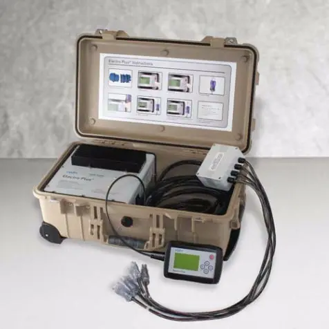 Portable fusion-machine control unit